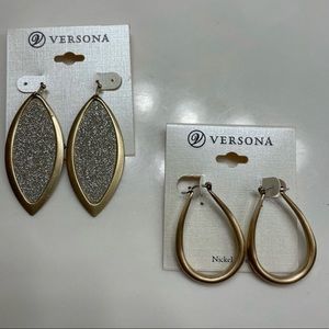 Versona 15 pairs of women’s earrings